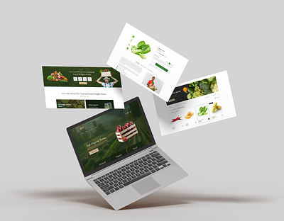 Gul Farms - Website Design delivery app grocery app ui ui design uiux ux design web app website design