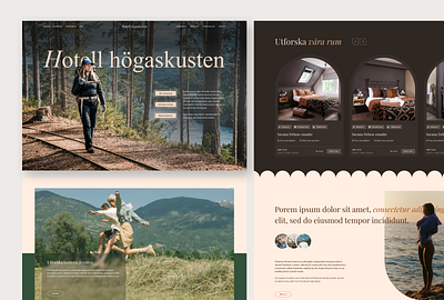 Hotel | Landingpage webdesign adventure branding hotel landing page landingpage nature ui ux visual web design webdesign website