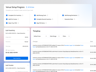 Store Management Components component dashboard design system finance inventory light mode management store ui uiux ux