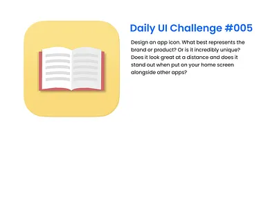 Daily UI Challenge #005 - App Icon app icon daily ui challenge dailyui figma challengee