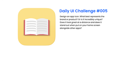 Daily UI Challenge #005 - App Icon app icon daily ui challenge dailyui figma challengee