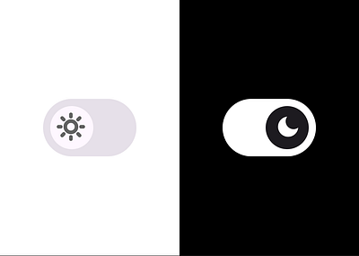 Daily UI #015 #DailyUI – Dark/Light Mode Switch button dailyui switch