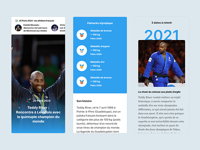 Actu.fr - Mobile of portrait page olympics games riner sport ui