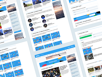 Actu.fr - Display pages olympics games sport ui