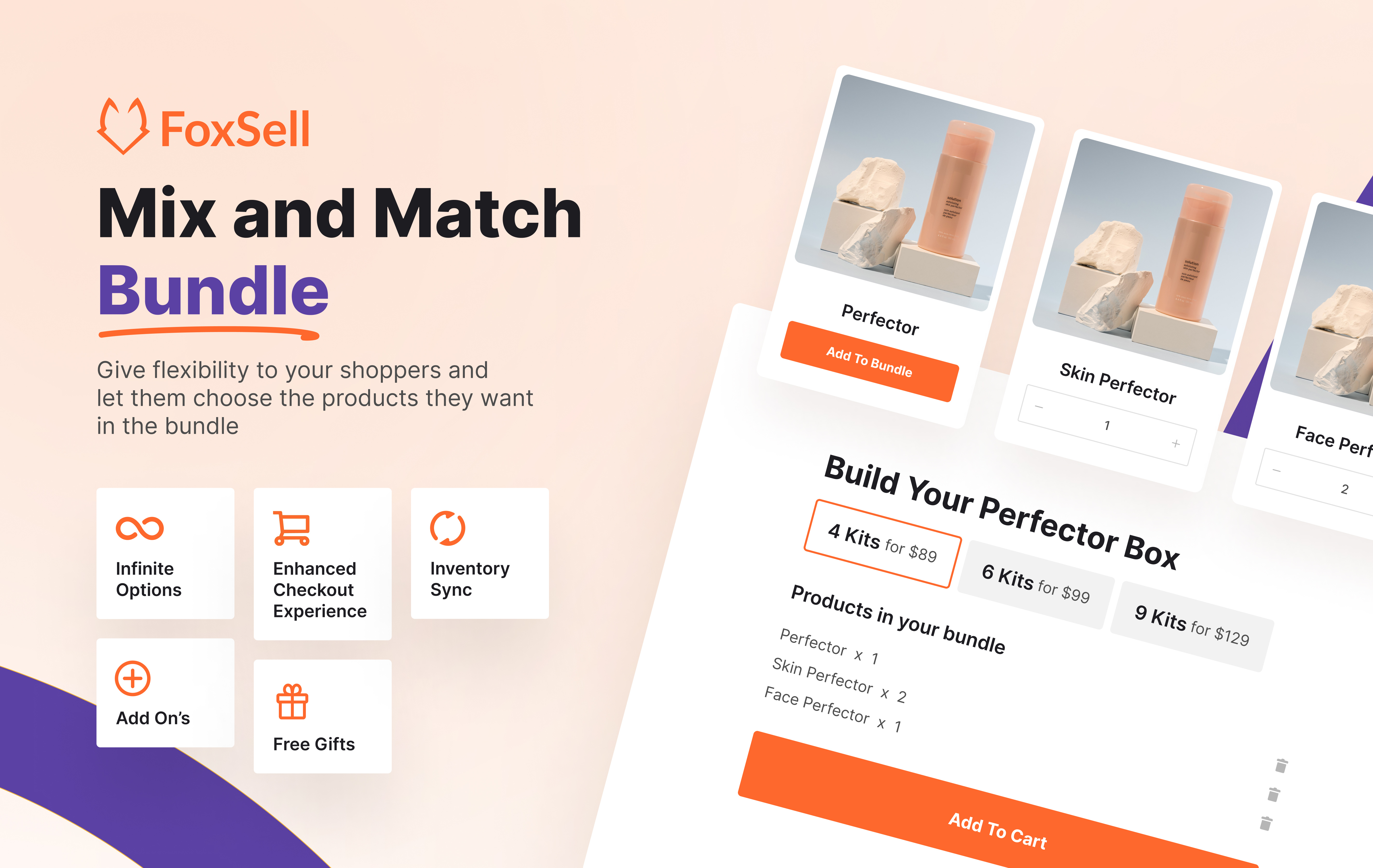 FoxSell Shopify app store banners app store banner design branding graphic design shopify ui design