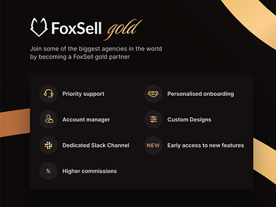 FoxSell Shopify app store banners app store banner design branding graphic design shopify ui design