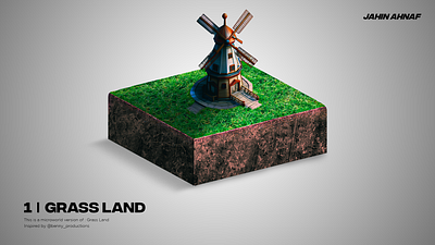 GRASS LAND | Microworld | Photoshop graphic design