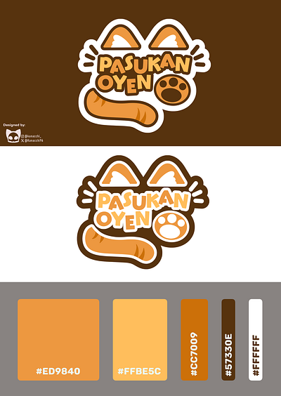 Pasukan Oyen Logo graphic design icon logo