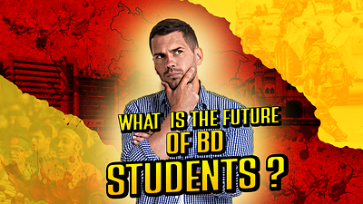 Thumbnail Design About , What is the Future of BD Students thumbnail thumbnaiul design video smart presentation video thumnail youtube thumbnail