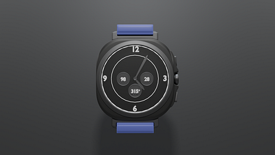 Samsung Galaxy Watch Ultra 3d 3d design blender isometric product design samsung watch