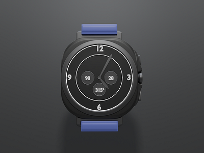 Samsung Galaxy Watch Ultra 3d 3d design blender isometric samsung watch