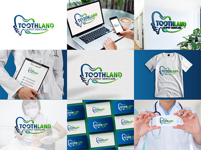 ToothLand Liliput Care Branding Design and Branding Guidelines branding branding guidlines branding logo design graphic design logo minimalistlogo modernlogo