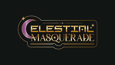 Celestial Masquerade - LOGO graphic design logo logo design visual design