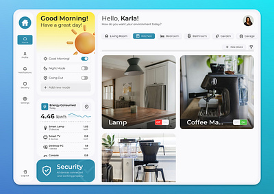 Smart Home design smart home ui