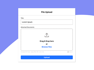 File Upload UI Design figma figmadesign file uploadd graphic design shear ui uidesigning upload userinterface