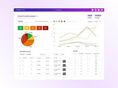 Project Summary Dashboard