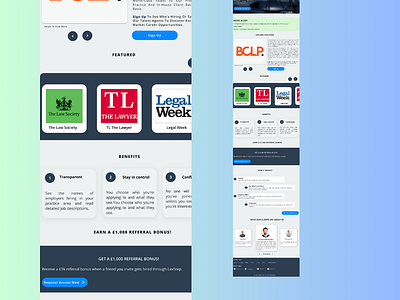 Redesigned Lexstep, A platform for Lawyers branding graphic design logo motion graphics ui ux