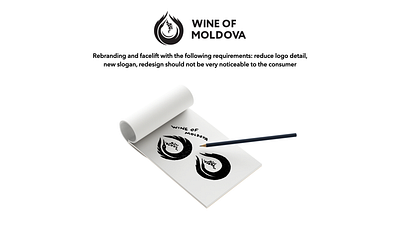 Wine Of Moldova branding graphic design logo rebrand