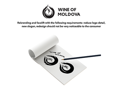 Wine Of Moldova branding graphic design logo rebrand