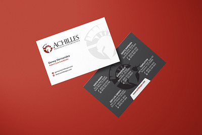 Achilles Prosthetics and Orthotics (Calfornia, USA) branding brochure business card corporate identity design envelope graphic design illustration logo vector