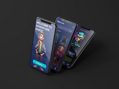 UI for a mobile game