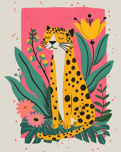 Worth Your Wild animal illustration character design colorful design design graphic design greeting cards illustration