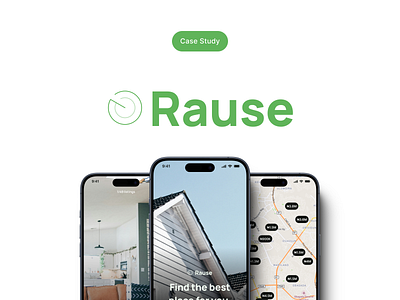 Rause - Real Estate Mobile Application app design map mobile mobile ui profile real estate tourism travel ui