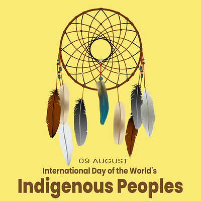 worlds indigenous people day africans day graphic design indigenous people usa