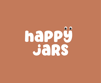 Food Logo - Happy Jars:) branding design food food logo graphic graphic design happy happy logos jars logo logo design logos ui ux vector visual design visual identity