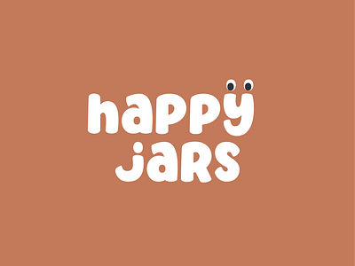 Food Logo - Happy Jars:) branding design food food logo graphic graphic design happy happy logos jars logo logo design logos ui ux vector visual design visual identity