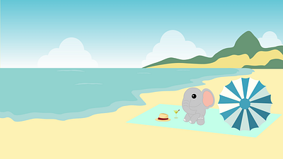 Fred loved the beach character art character design character illustration design graphic design illustration ui ux