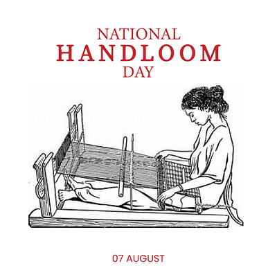 NATIONAL HANDLOOM DAY handmade