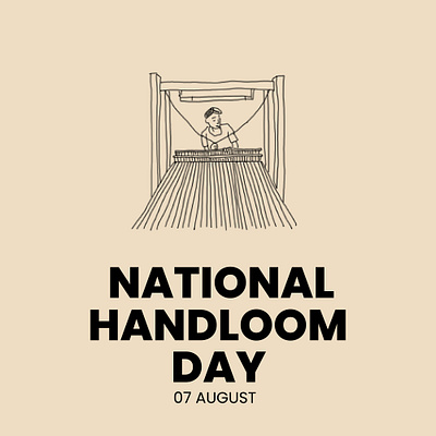 NATIONAL HANDLOOM DAY handloom fabric handmade