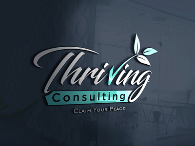 Thriving Consulting - Logo Design branding design graphic design health illustration logo logo design typography ui vector