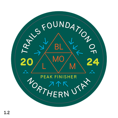 TFNU Peak Finisher sticker sticker tfnu