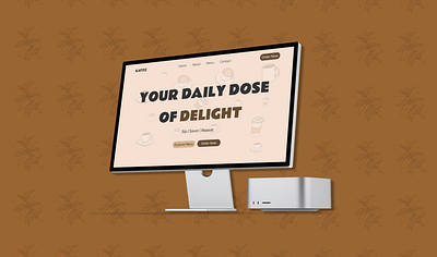 KAFFEE E-commerce Website beans brown coffee coffee shop ecommerce figma shop ui web design