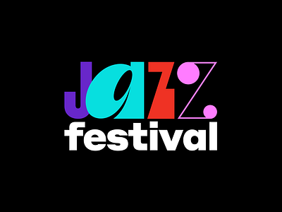 Jazz festival / logo brand branding festival graphic design jazz logo motion graphics typography