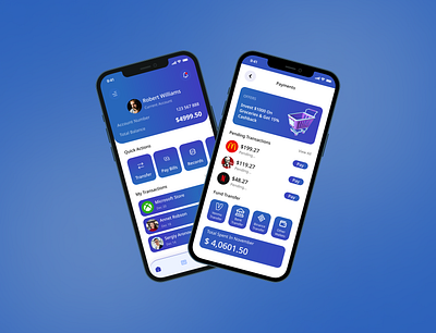 Bank App UI Design Concept designthinking humancentereddesign mobileux uitrends usabilitytesting userexperience userinterface uxresearch uxstrategy visualdesign