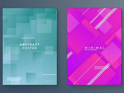 Vector abstract colorful gradient background story