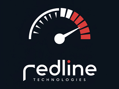 That's logo for Redline technology. and i made it. 3d branding graphic design logo t shirt ui