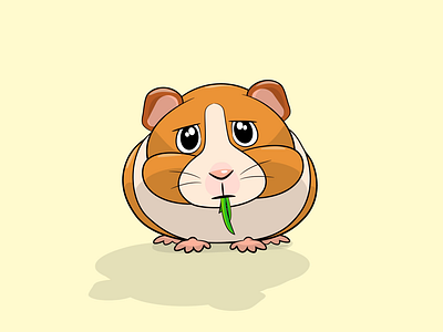 Hamster after effects animal animation argentina design draw eat frelance gif hamster illustration illustrator motion design motion graphics