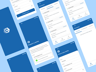 COM3 Suporte - App app appdesign design designmobile mobile ui ux