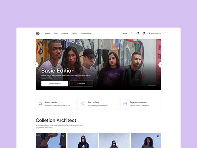 Inpurple - E-commerce design ecommerce interface ui uidesign uiux ux