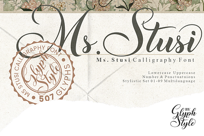 Ms Stusi Calligraphy letter