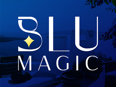 Blu Magic Logo Design blue brand brand design brand development branding cosmetics design fragrance graphic design logo logo design luxury magic perfume portfolio visual identity