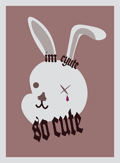 im cute design graphic design illustration poster print vector