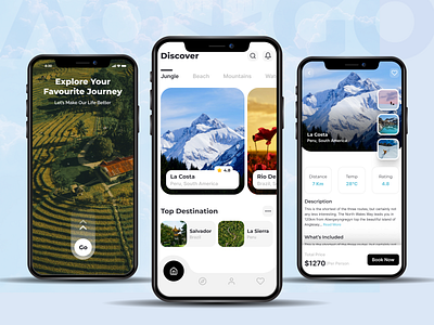 Travel App adobe xd animation application branding design figma illustrator logo mobile app mobile mockup motion design photoshop prototype travel app ui user centric design user experince user interface user research wireframe