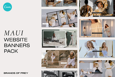 Website Banner Bundle - Canva banner banner kit banner website banners diy banner kit diy banner set fashion banner shop banner shopify banner web banner website banner website banners wix banner