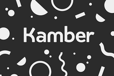 Kamber Font Free cool curve editorial font fun geometric humanist modern round sans sans serif typeface