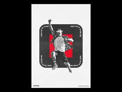 Kickin - Motion Poster #353 abstract album art animation branding design experimental graphic design kinetic kinetictype mograph motion motion graphics motion poster typography ui